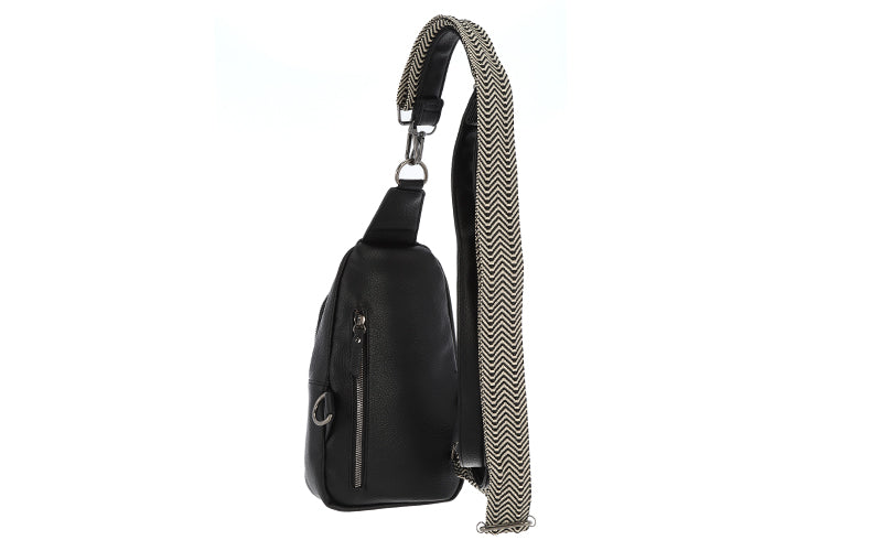 Black crossbody / rugtasje Mattie