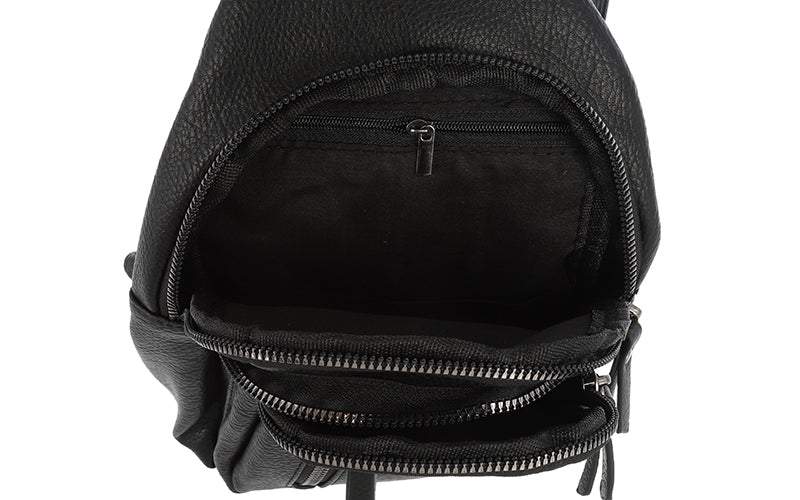 Black crossbody / rugtasje Mattie