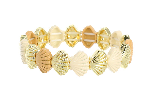 Natural Damesarmband Shell