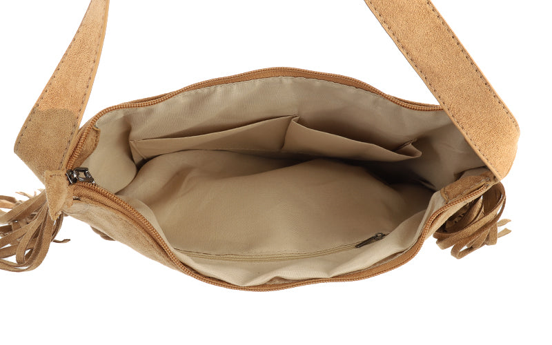 Khaki Schoudertas Essen