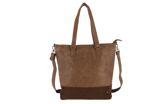 Camel Schoudertas / Shopper Clever