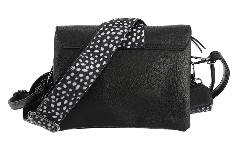 Black Schoudertasje Minot