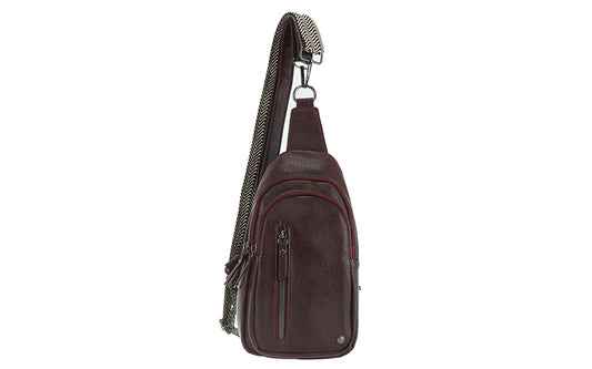 Burgundy Crossbodytas Mattie