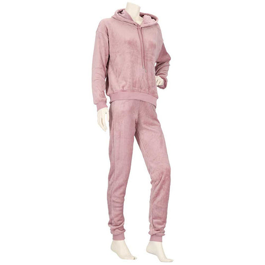 Lounge set pastel roze / lila