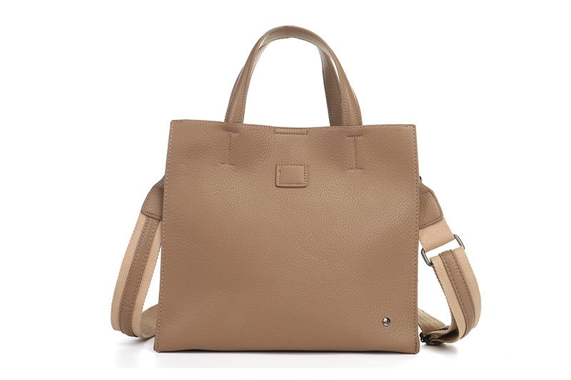 Taupe handtas / shopper Paris