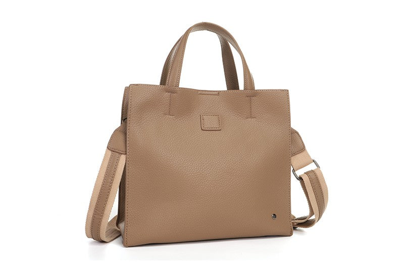 Taupe handtas / shopper Paris