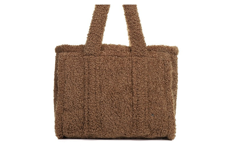 Taupe shopper Saas-Fee