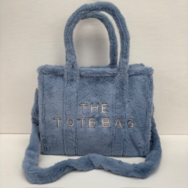 Teddy Tote Bag Blauw