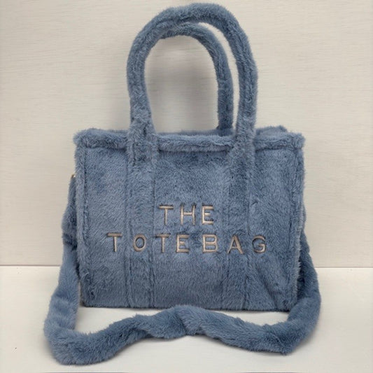 Teddy Tote Bag Blauw