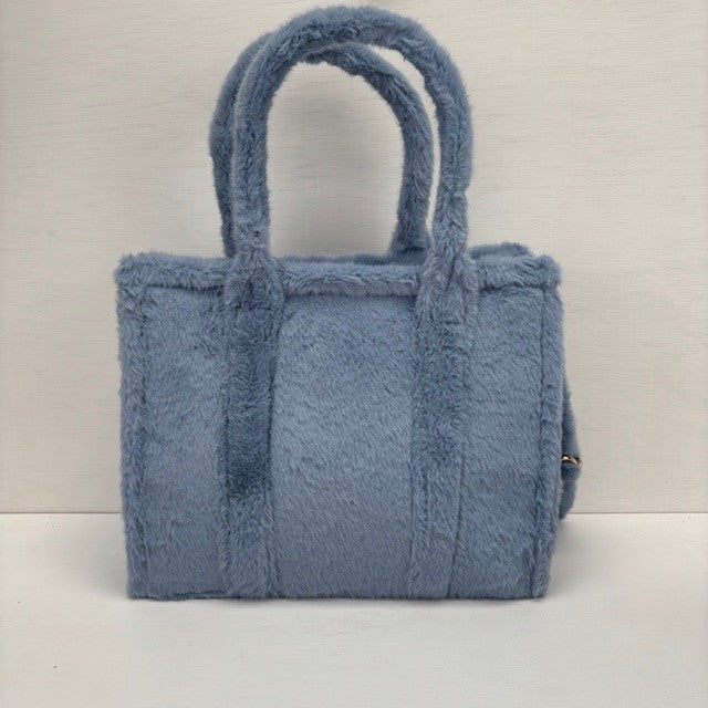 Teddy Tote Bag Blauw