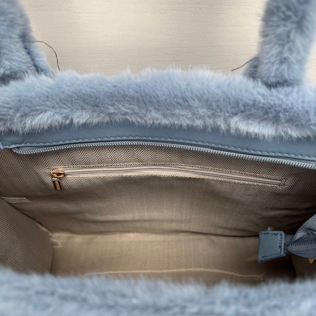 Teddy Tote Bag Blauw