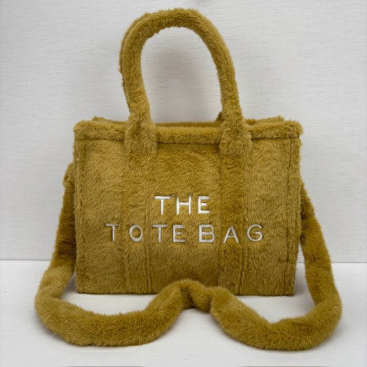 Teddy Tote Bag Geel