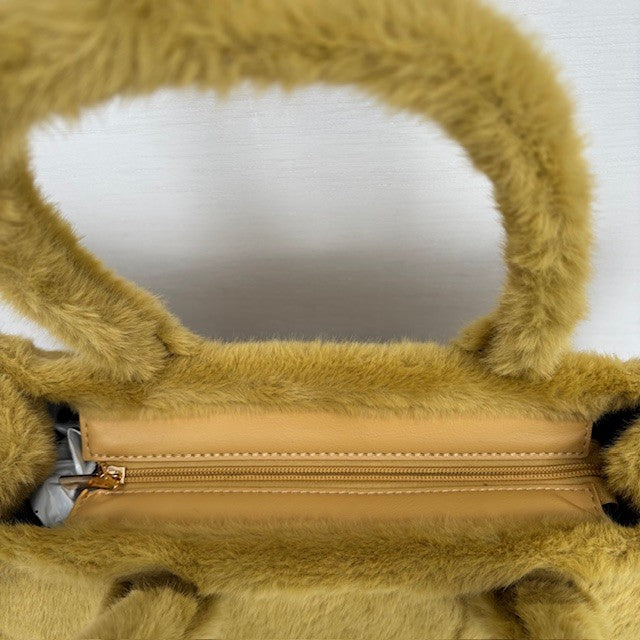 Teddy Tote Bag Geel