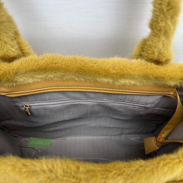 Teddy Tote Bag Geel