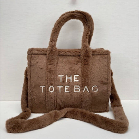 Teddy Tote Bag Mud