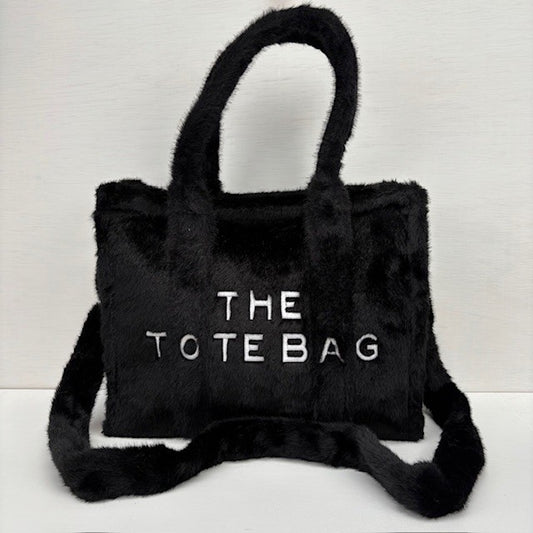 Teddy Tote Bag Zwart