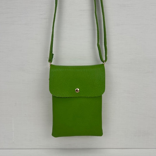 Basic telefoontasje groen