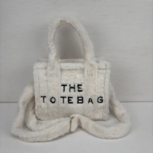 Teddy Tote Bag Wit klein